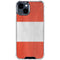 Distressed Austria Flag iPhone 15 Clear Case